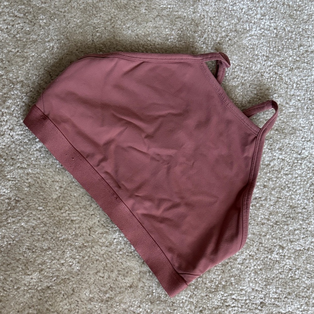 Forever 21 Dusty Rose Strappy Top
